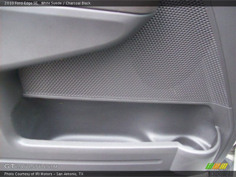 White Suede / Charcoal Black 2010 Ford Edge SE