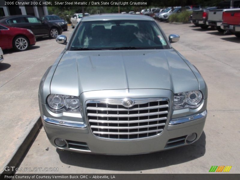 Silver Steel Metallic / Dark Slate Gray/Light Graystone 2006 Chrysler 300 C HEMI