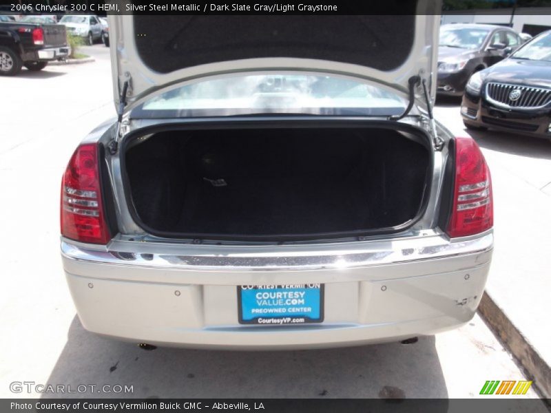 Silver Steel Metallic / Dark Slate Gray/Light Graystone 2006 Chrysler 300 C HEMI