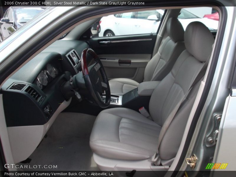 Silver Steel Metallic / Dark Slate Gray/Light Graystone 2006 Chrysler 300 C HEMI