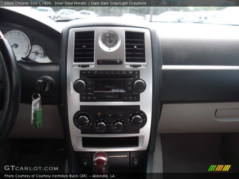 Silver Steel Metallic / Dark Slate Gray/Light Graystone 2006 Chrysler 300 C HEMI
