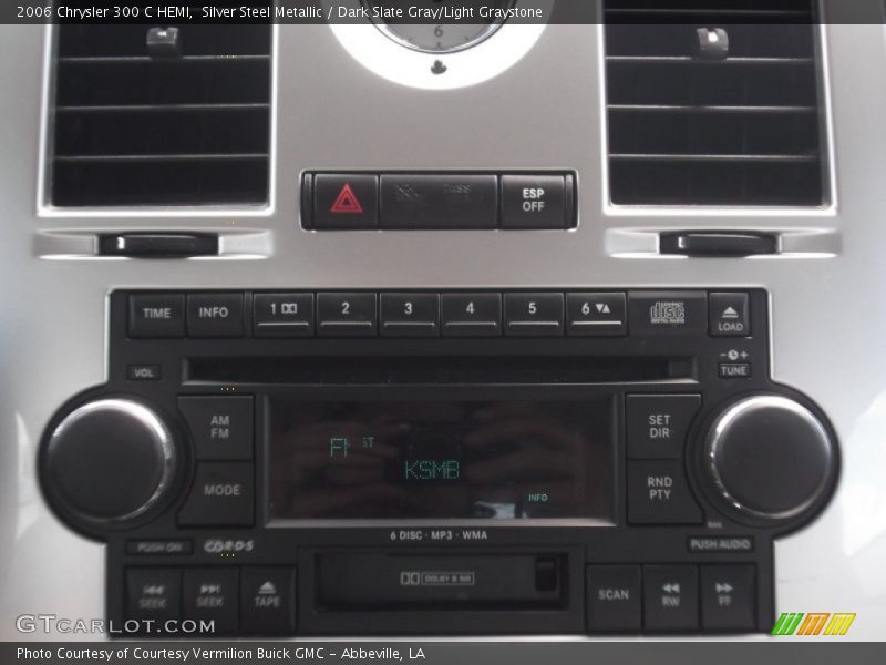 Silver Steel Metallic / Dark Slate Gray/Light Graystone 2006 Chrysler 300 C HEMI