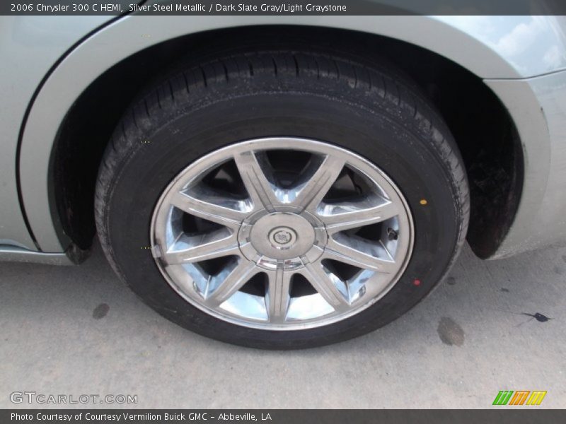 Silver Steel Metallic / Dark Slate Gray/Light Graystone 2006 Chrysler 300 C HEMI