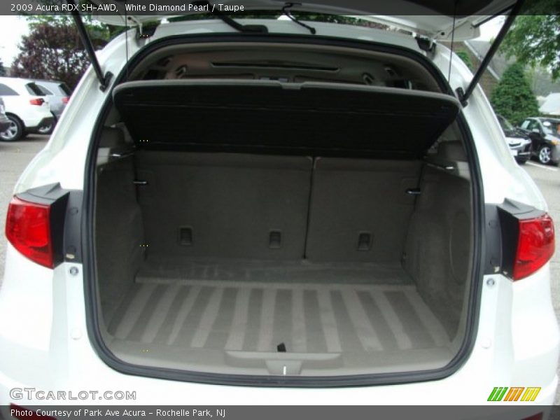White Diamond Pearl / Taupe 2009 Acura RDX SH-AWD
