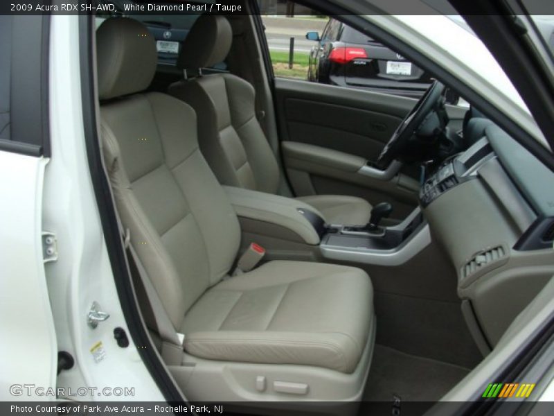 White Diamond Pearl / Taupe 2009 Acura RDX SH-AWD