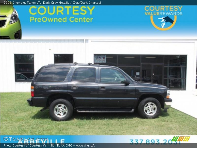 Dark Gray Metallic / Gray/Dark Charcoal 2006 Chevrolet Tahoe LT