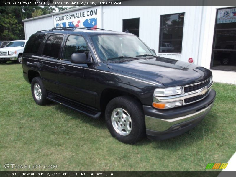 Dark Gray Metallic / Gray/Dark Charcoal 2006 Chevrolet Tahoe LT