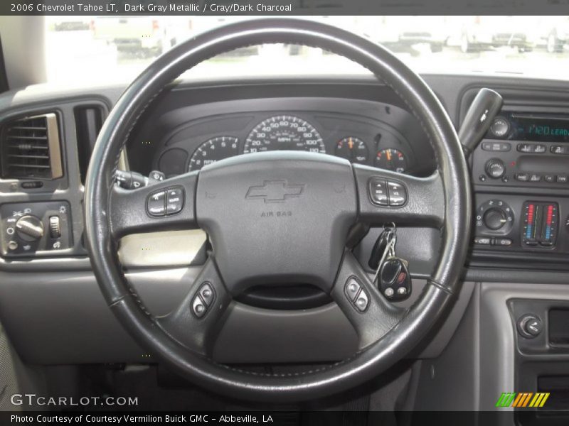 Dark Gray Metallic / Gray/Dark Charcoal 2006 Chevrolet Tahoe LT