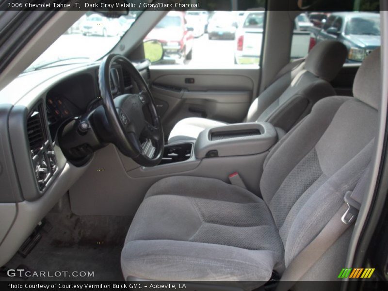 Dark Gray Metallic / Gray/Dark Charcoal 2006 Chevrolet Tahoe LT