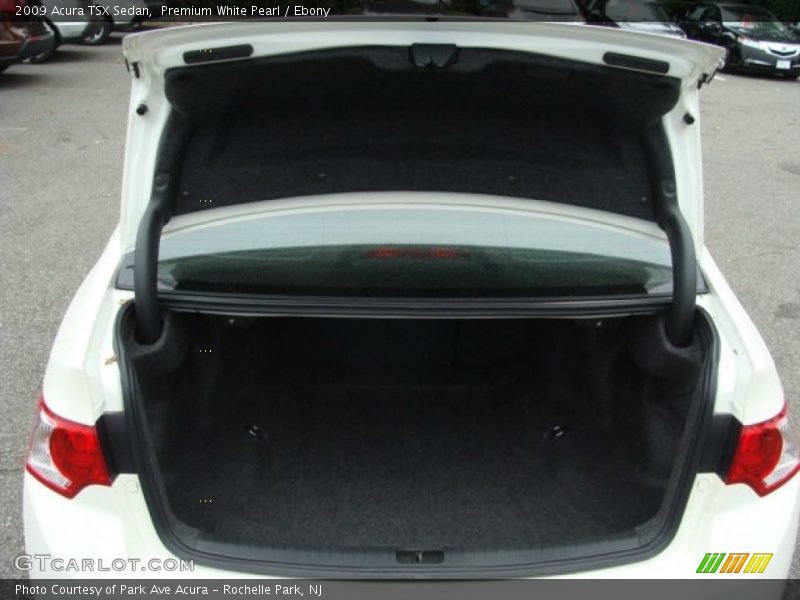 Premium White Pearl / Ebony 2009 Acura TSX Sedan