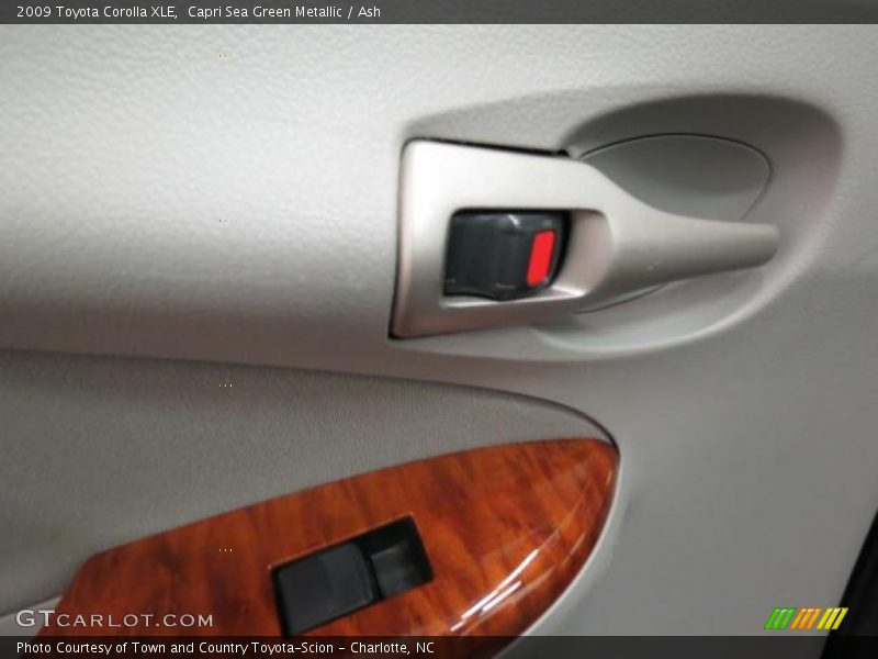 Capri Sea Green Metallic / Ash 2009 Toyota Corolla XLE