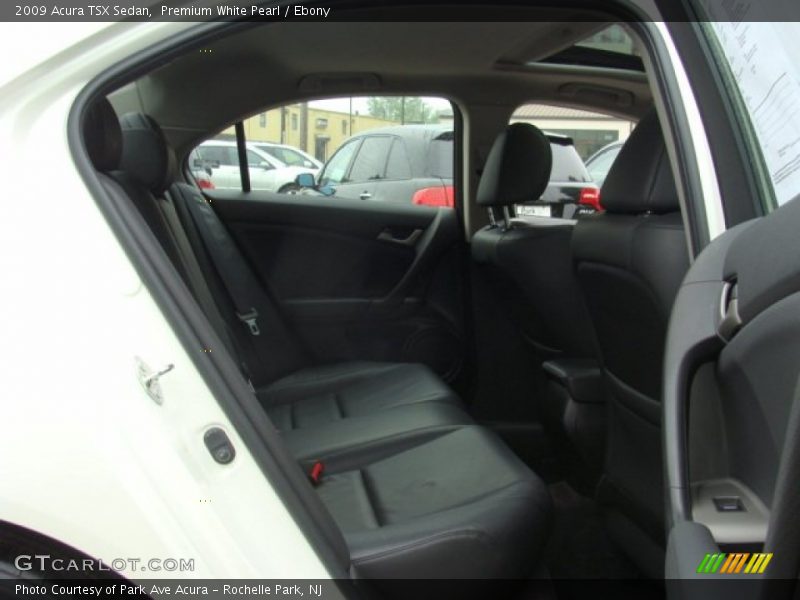 Premium White Pearl / Ebony 2009 Acura TSX Sedan