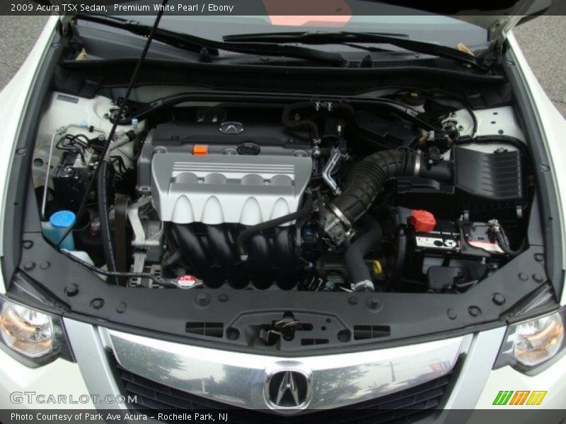 Premium White Pearl / Ebony 2009 Acura TSX Sedan