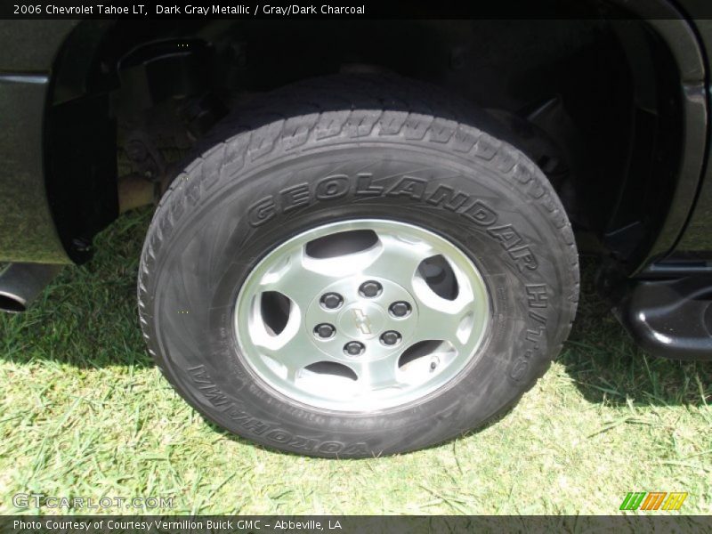 Dark Gray Metallic / Gray/Dark Charcoal 2006 Chevrolet Tahoe LT
