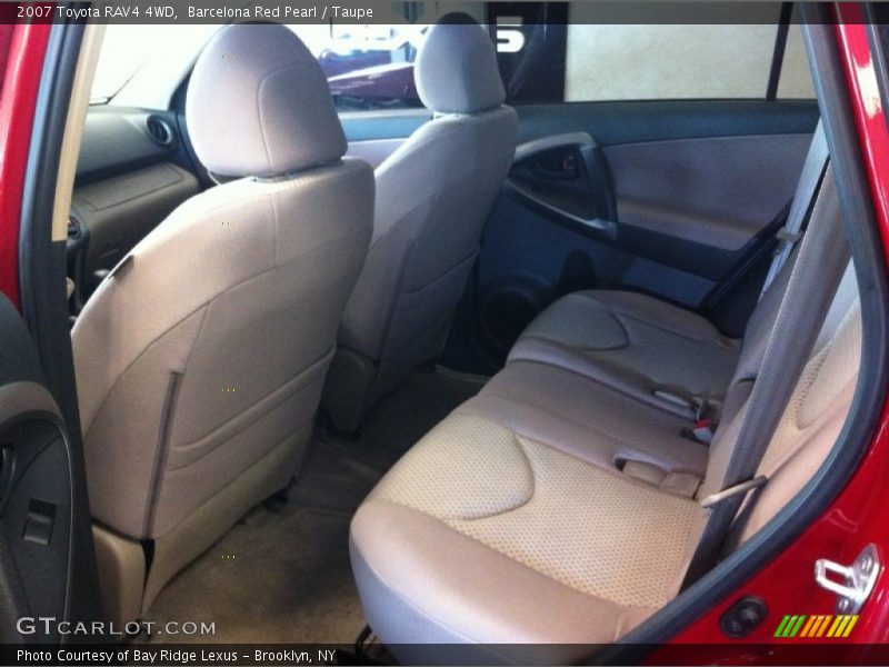 Barcelona Red Pearl / Taupe 2007 Toyota RAV4 4WD