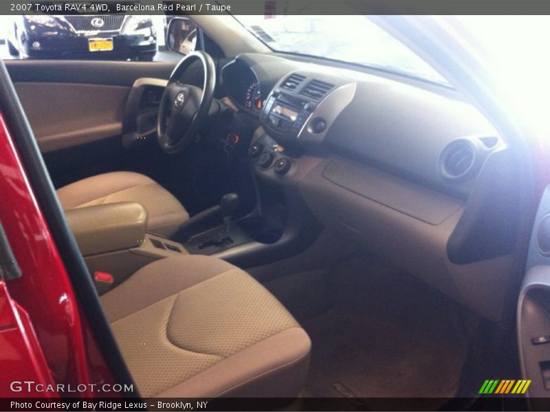 Barcelona Red Pearl / Taupe 2007 Toyota RAV4 4WD