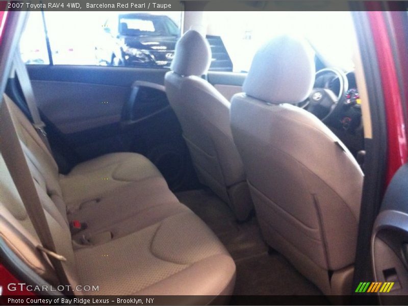 Barcelona Red Pearl / Taupe 2007 Toyota RAV4 4WD