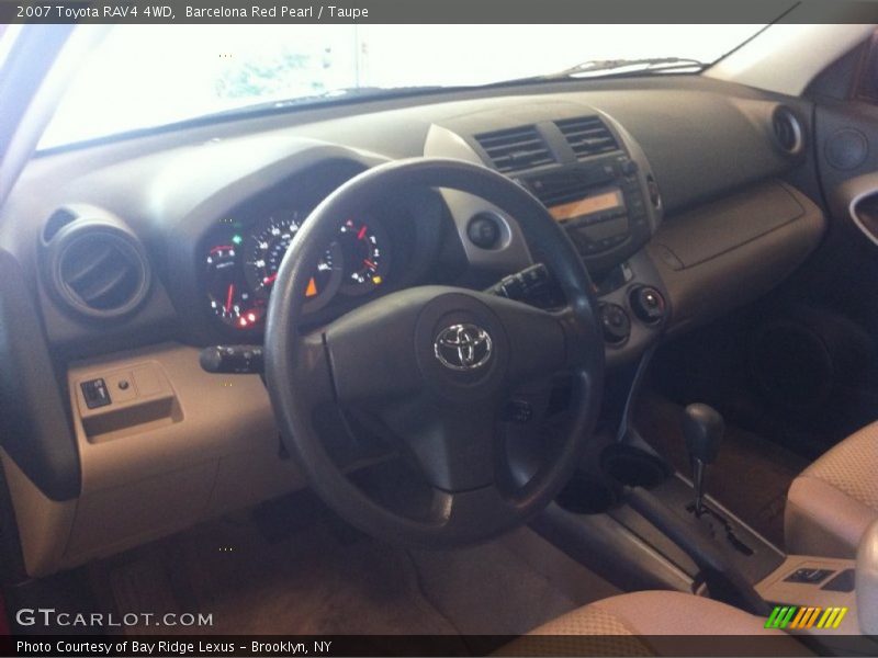 Barcelona Red Pearl / Taupe 2007 Toyota RAV4 4WD