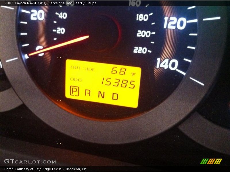 Barcelona Red Pearl / Taupe 2007 Toyota RAV4 4WD