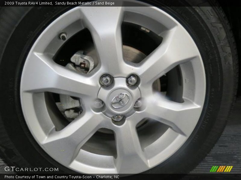 Sandy Beach Metallic / Sand Beige 2009 Toyota RAV4 Limited