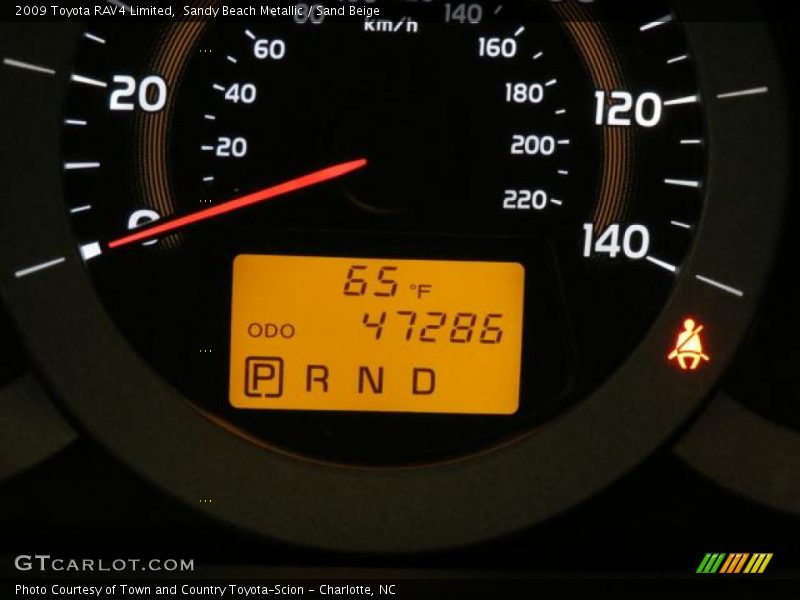 Sandy Beach Metallic / Sand Beige 2009 Toyota RAV4 Limited