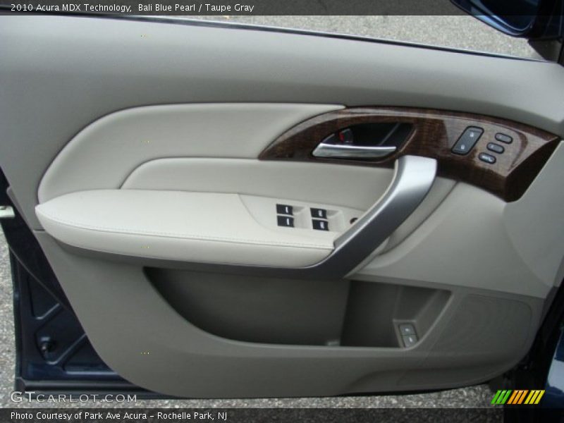 Bali Blue Pearl / Taupe Gray 2010 Acura MDX Technology