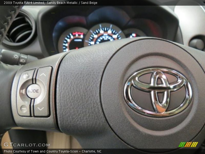 Sandy Beach Metallic / Sand Beige 2009 Toyota RAV4 Limited