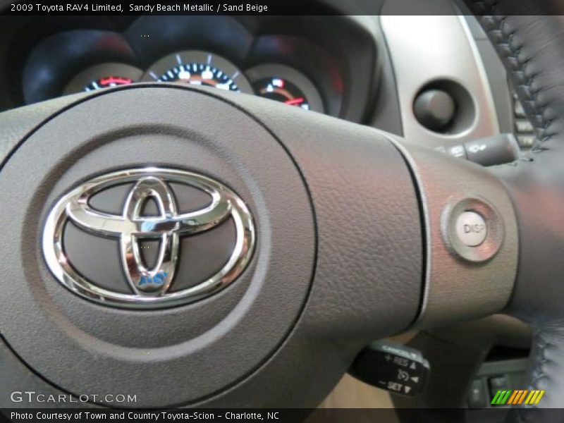 Sandy Beach Metallic / Sand Beige 2009 Toyota RAV4 Limited
