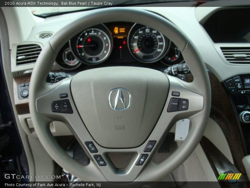  2010 MDX Technology Steering Wheel