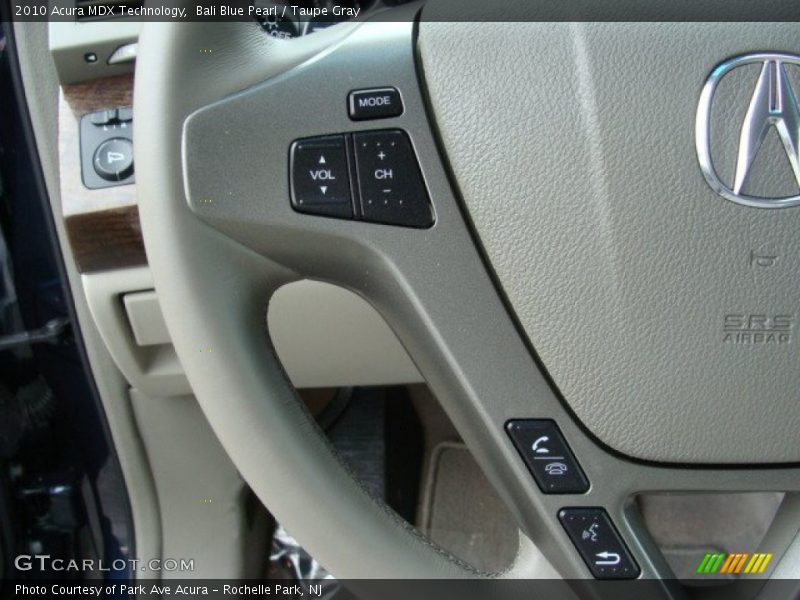 Controls of 2010 MDX Technology