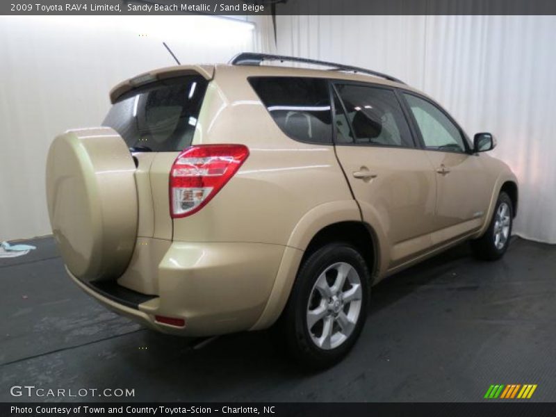 Sandy Beach Metallic / Sand Beige 2009 Toyota RAV4 Limited