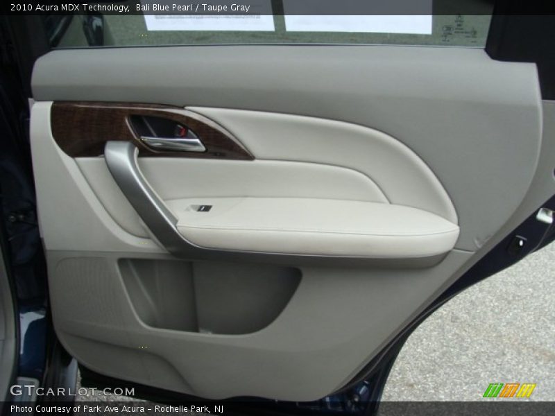 Bali Blue Pearl / Taupe Gray 2010 Acura MDX Technology