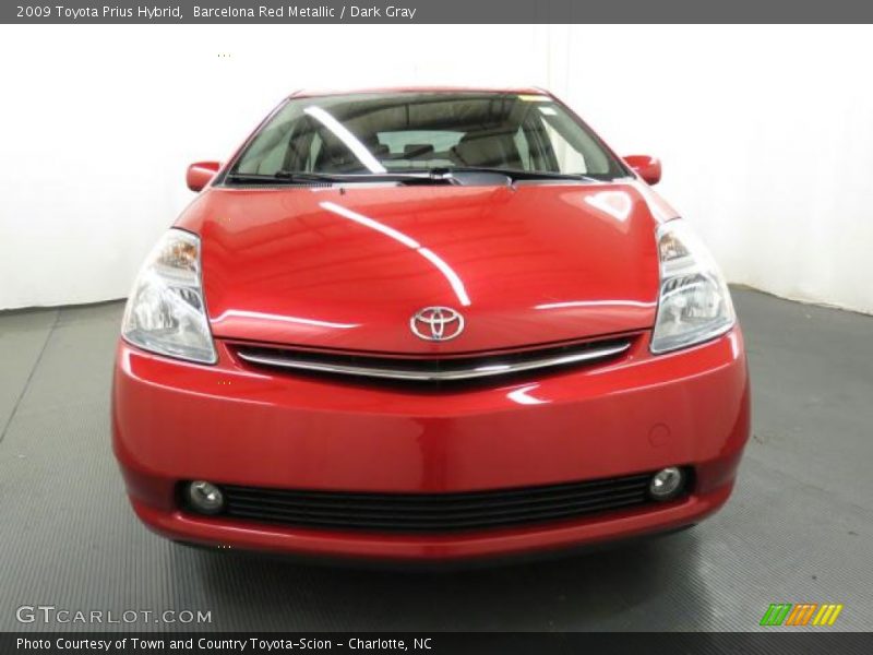 Barcelona Red Metallic / Dark Gray 2009 Toyota Prius Hybrid