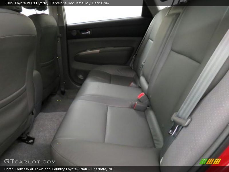 Barcelona Red Metallic / Dark Gray 2009 Toyota Prius Hybrid