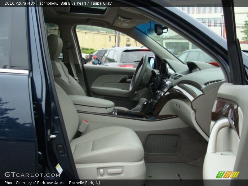 Bali Blue Pearl / Taupe Gray 2010 Acura MDX Technology