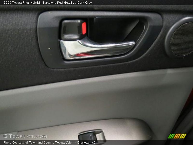 Barcelona Red Metallic / Dark Gray 2009 Toyota Prius Hybrid