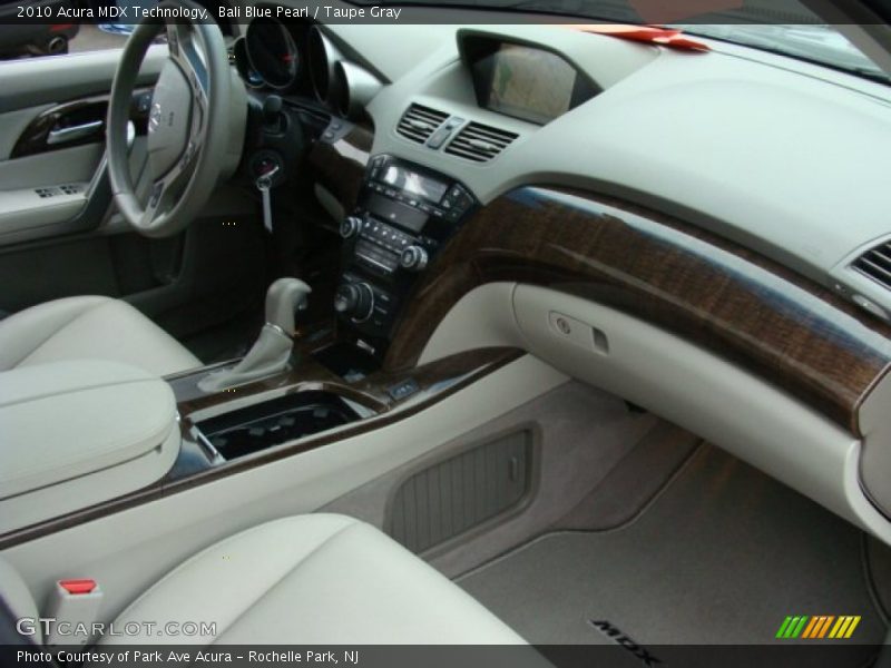 Bali Blue Pearl / Taupe Gray 2010 Acura MDX Technology