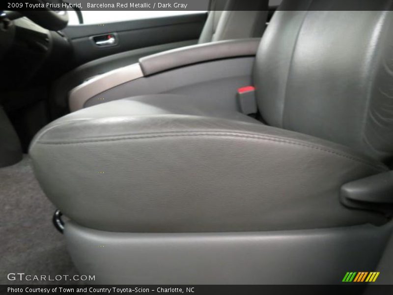 Barcelona Red Metallic / Dark Gray 2009 Toyota Prius Hybrid