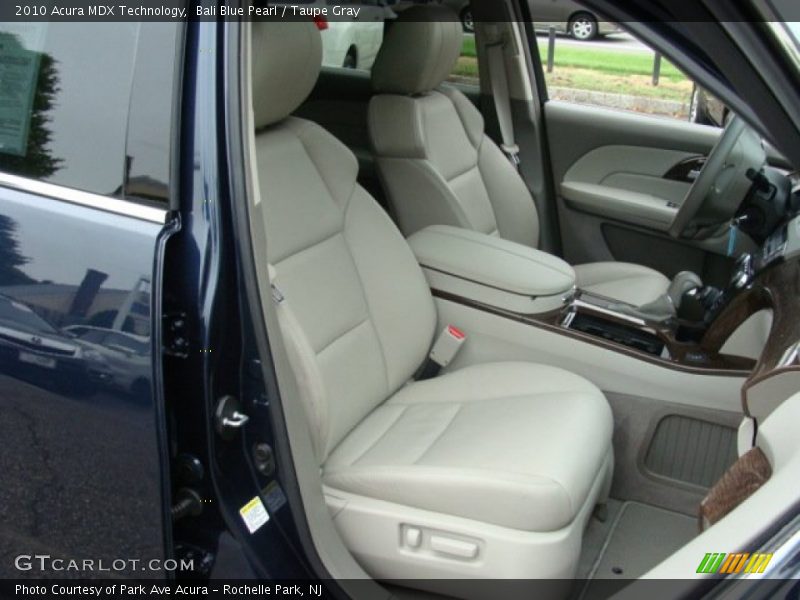 Bali Blue Pearl / Taupe Gray 2010 Acura MDX Technology