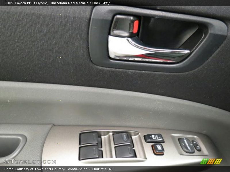 Barcelona Red Metallic / Dark Gray 2009 Toyota Prius Hybrid