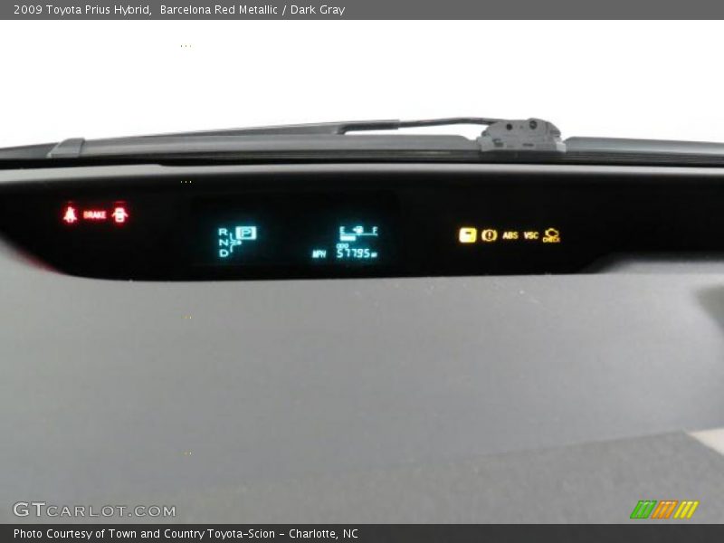 Barcelona Red Metallic / Dark Gray 2009 Toyota Prius Hybrid