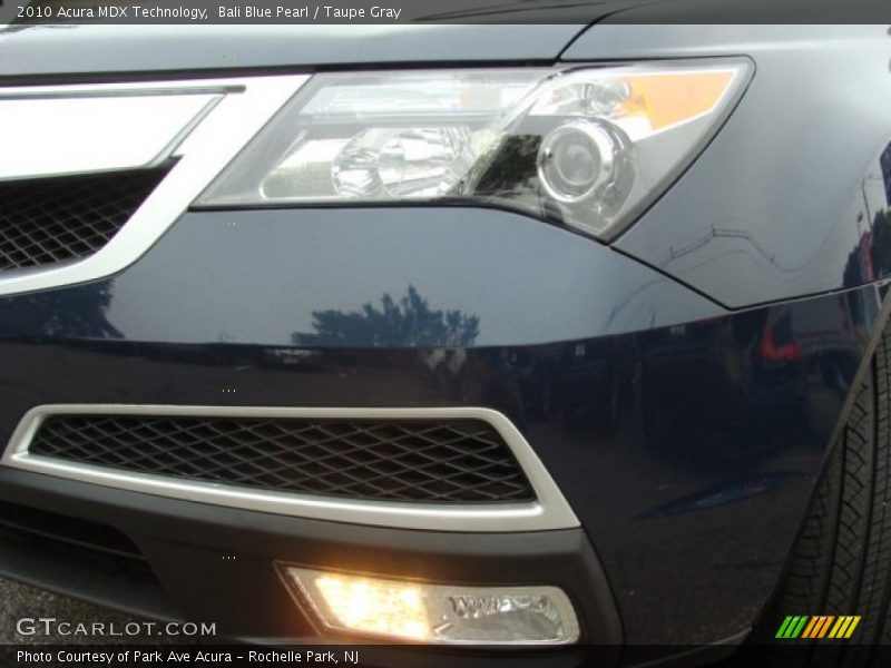 Bali Blue Pearl / Taupe Gray 2010 Acura MDX Technology