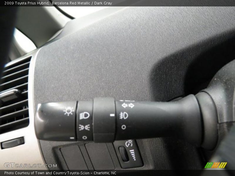 Barcelona Red Metallic / Dark Gray 2009 Toyota Prius Hybrid
