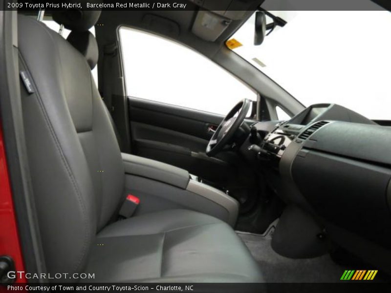Barcelona Red Metallic / Dark Gray 2009 Toyota Prius Hybrid
