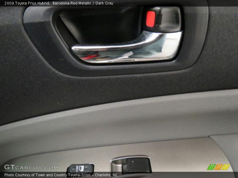 Barcelona Red Metallic / Dark Gray 2009 Toyota Prius Hybrid