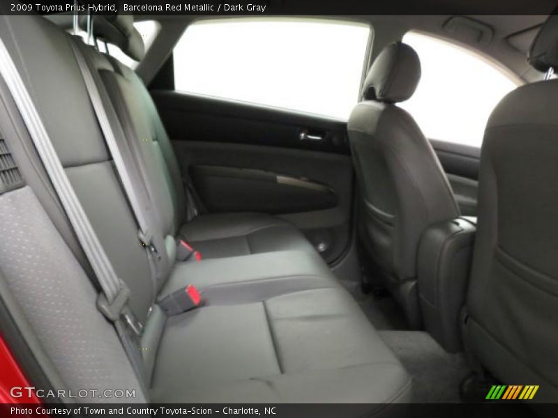 Barcelona Red Metallic / Dark Gray 2009 Toyota Prius Hybrid