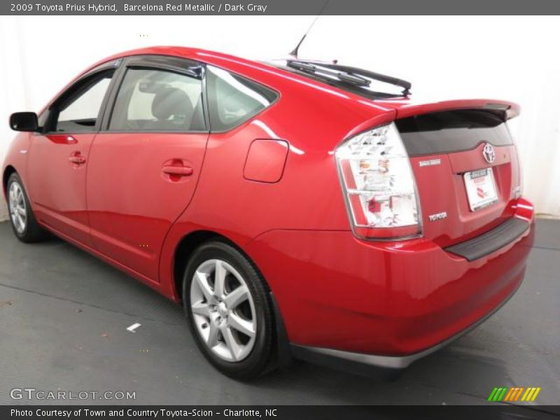 Barcelona Red Metallic / Dark Gray 2009 Toyota Prius Hybrid