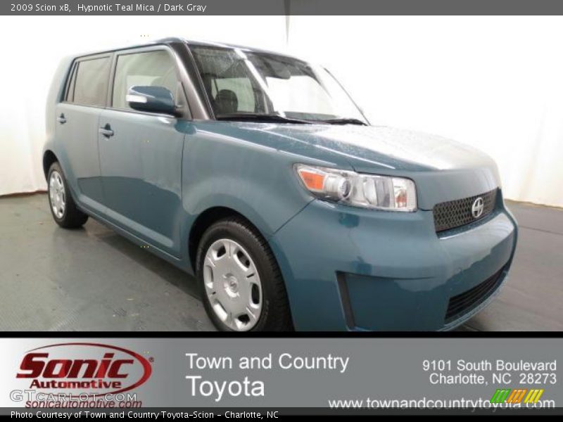 Hypnotic Teal Mica / Dark Gray 2009 Scion xB