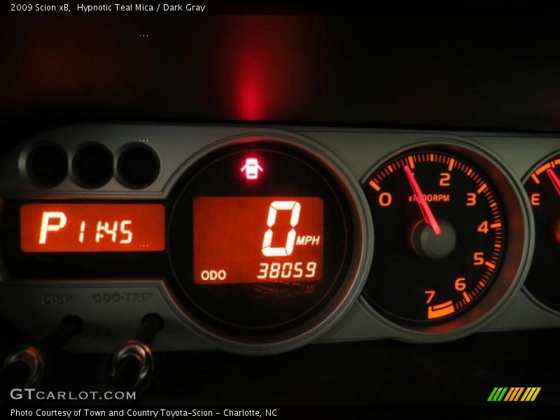 Hypnotic Teal Mica / Dark Gray 2009 Scion xB