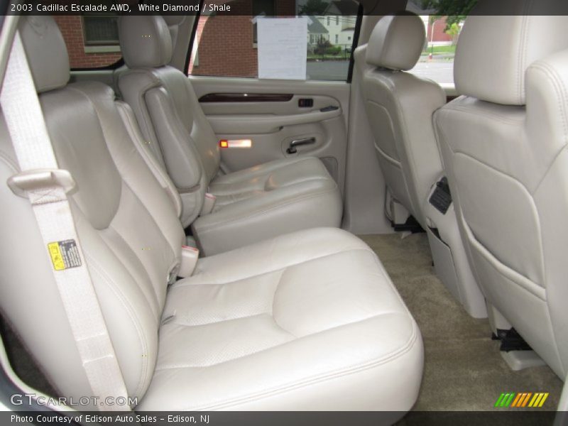 White Diamond / Shale 2003 Cadillac Escalade AWD